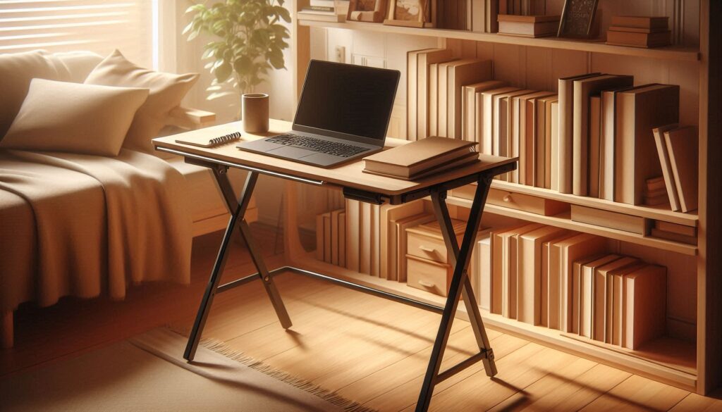 foldable study table or laptop table for students study setup