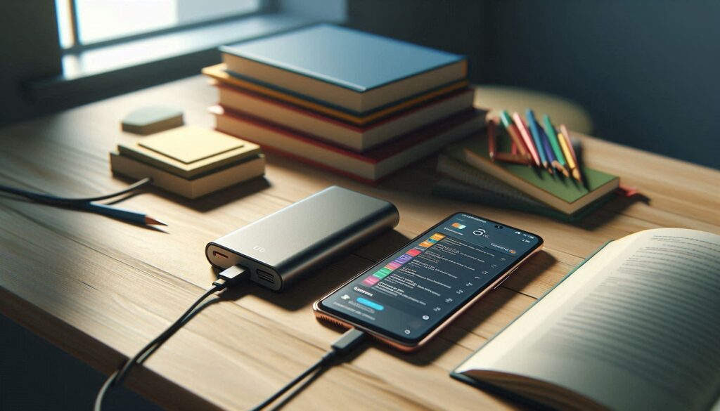 power bank for online classes and study backup for students